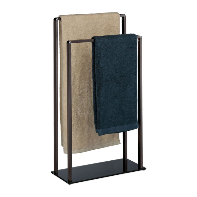 Freestanding towel rail 2 bars