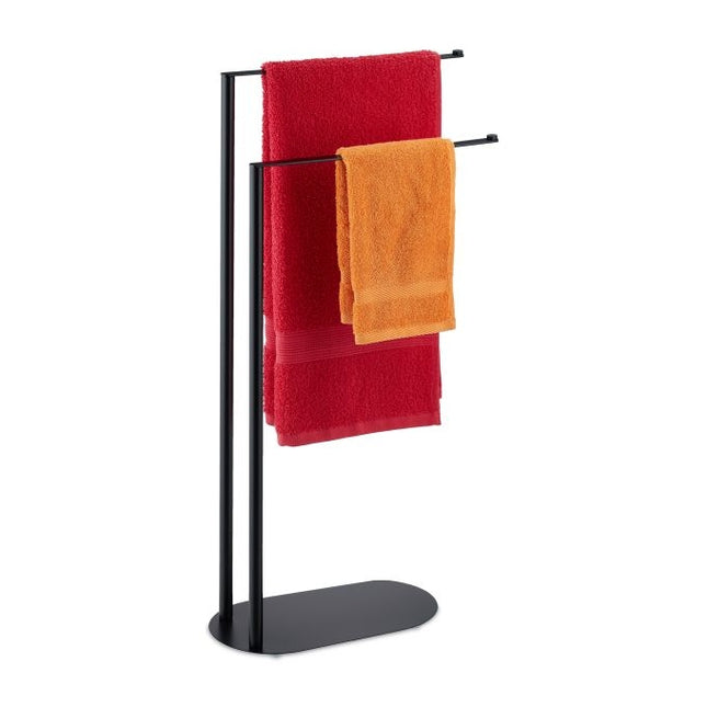 Freestanding towel rail 2 bars