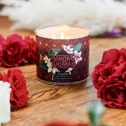 Frida Kahlo Scented Candle – Artistic Glass Design