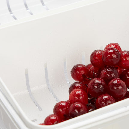 Fridge Organisers with Drainage, Set of 3