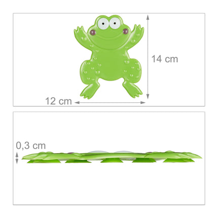 Frog Bathroom Stickers Set of 5