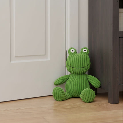 Frog Doorstop, Sand-Filled Cotton, Stable Floor Holder