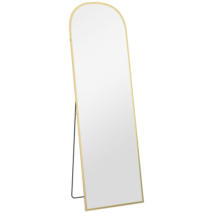 Full-Length Mirror, Gold, 50 x 161.5 cm, Aluminum Frame