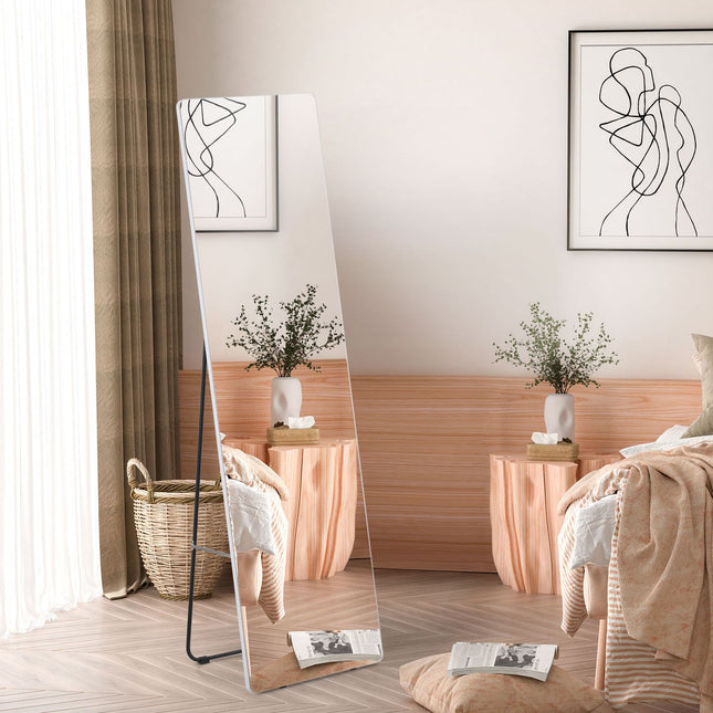 Full length 45x160 cm Silver Dressing mirror for bedroom
