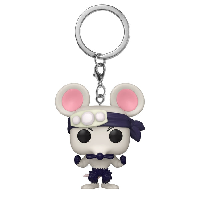 Funko Pop! Keychain: Demon Slayer - Muscle Mouse, 10 Cm