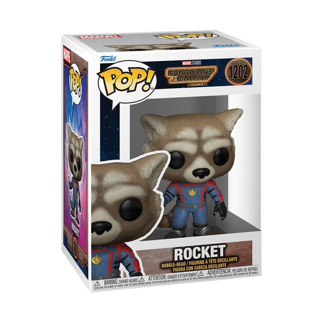 Funko Pop! Vinyl Figure: Guardians Of The Galaxy 3 - Rocket