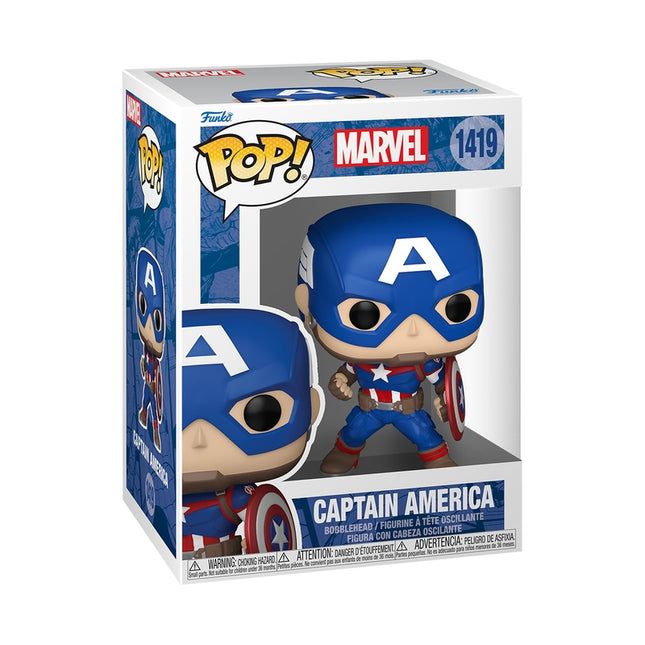 Funko Pop! Vinyl Figure: Marvel - Captain America