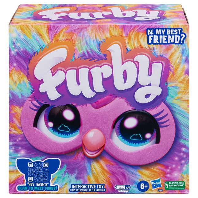Furby Interactive Toy - Tie Dye Colorful Design