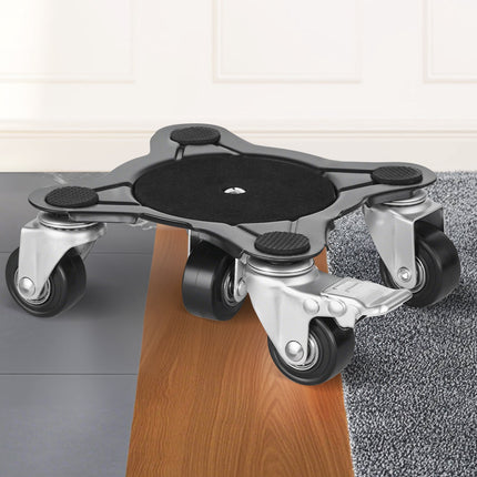 Furniture Dolly Set, 1200 lb, 4-Pack, 5 Swivel Wheels