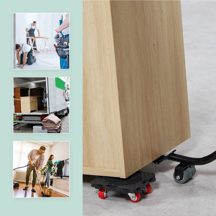 Furniture Lifter & Mover Set with 360° Rollers