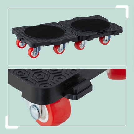 Furniture Lifter & Mover Set with 360° Rollers