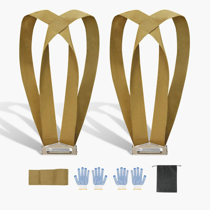 Furniture Moving Straps 2-Person Harness, 1000 lb