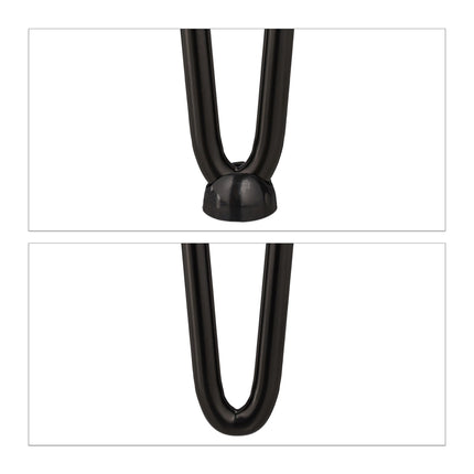 Furniture leg hairpin set of 4