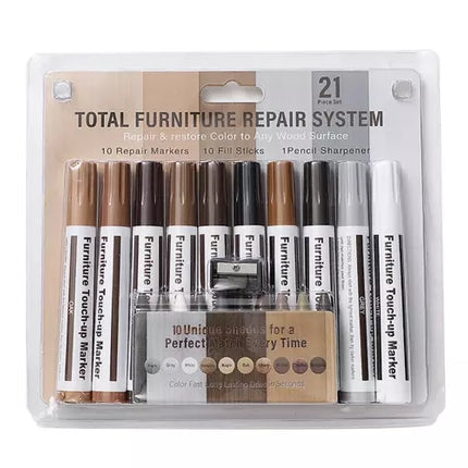 Furniture repair kit - markers 11 pcs. 19932