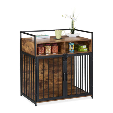 Furniture-style dog cage