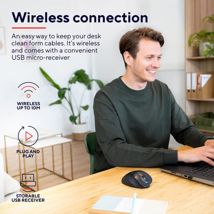 Fyda Wireless mouse Eco Black