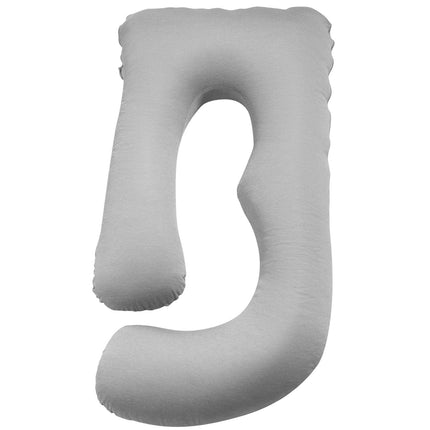 G-Shaped Pregnancy Pillow, Washable Jersey Cover