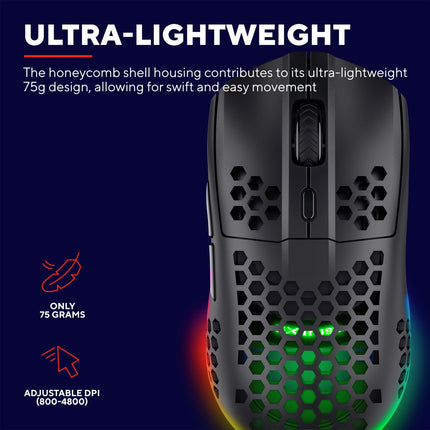 GXT 929 Helox Wireless Lightweight Gaming Mouse Black