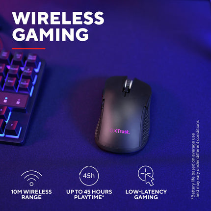GXT 931 Ybar Wireless Gaming Mouse Black