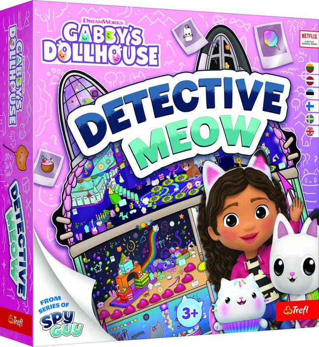 Gabby's Dollhouse Spy Guy Board Game for Kids