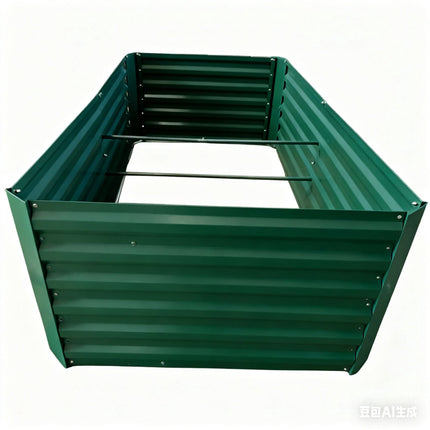 Galvanised Iron Raised Garden Bed – Square Planter Box