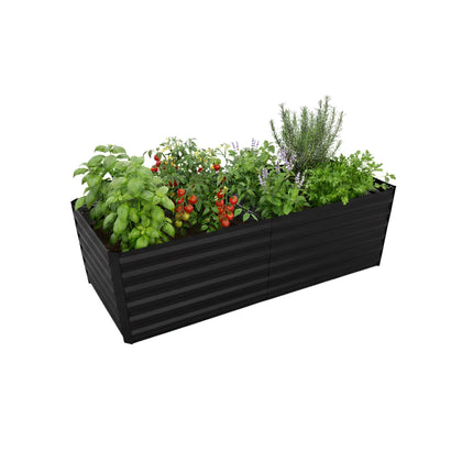 Galvanised Iron Raised Garden Bed for Vegetables