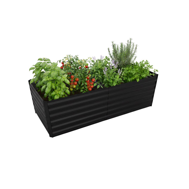 Galvanised Iron Raised Garden Bed for Vegetables