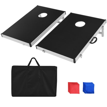 Game board with foldable design & handle for easy transport, classically suitable with 8 sandbags