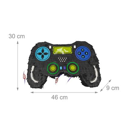 Gamer Controller Piñata Set with Bat & Mask