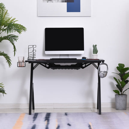 Game table - Modern MDF & Metal, 110x59x75cm