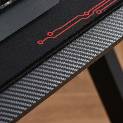 Game table - Modern MDF & Metal, 110x59x75cm