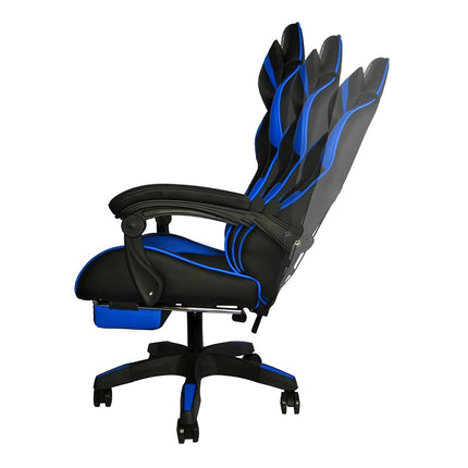 Gaming chair - black and blue Dunmoon