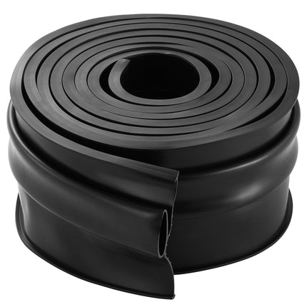 Garage Door Threshold and Bottom Seal Kit, 10 ft, PVC, Black