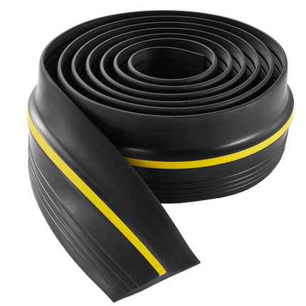 Garage Door Threshold and Bottom Seal Kit, 10 ft, PVC, Black
