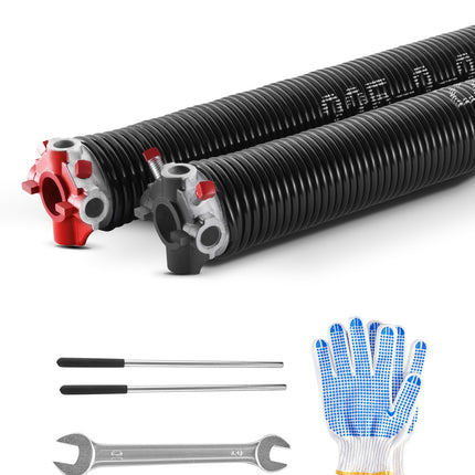 Garage Door Torsion Springs Pair, 0.225 x 2 x 24 in