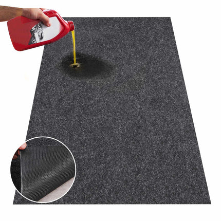 Garage Floor Mat 2.3 x 5.79 m, Waterproof Oil Containment
