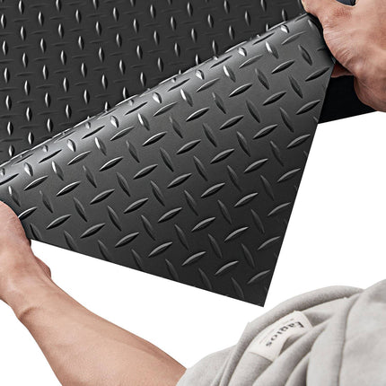 Garage Floor Roll Mat, 4 x 20 ft, 3mm Rubber Non-Slip
