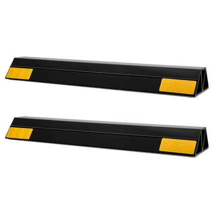 Garage Parking Stopper, 16 In, 2-Pack, Reflective