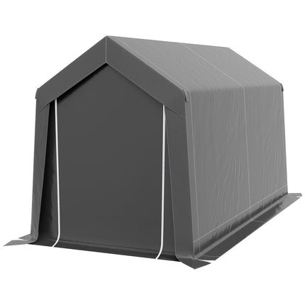 Storage tent for motorcycle and garden tools - UV and water resistant