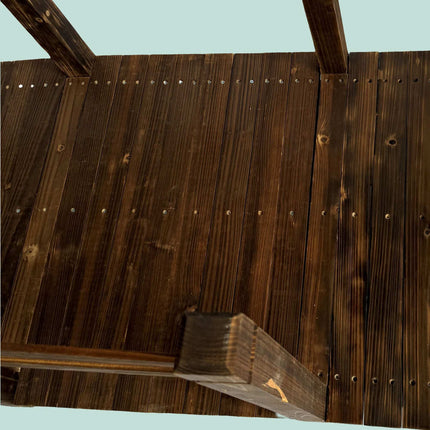 Garden Bridge, Fir Wood, 200kg Capacity