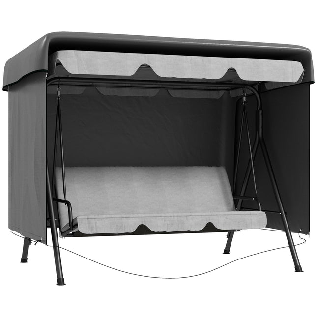 Garden Furniture Cover, Waterproof PE, 215x155x150 cm