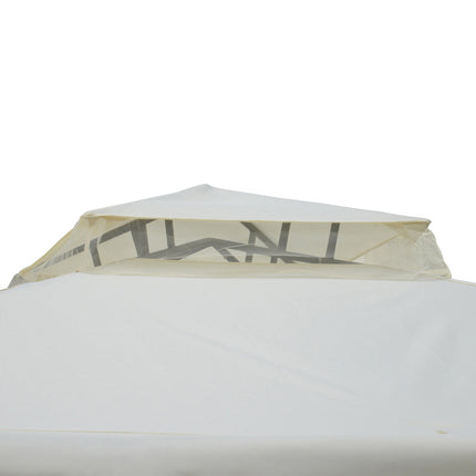 Garden Gazebo 3x3m, weatherproof with side walls