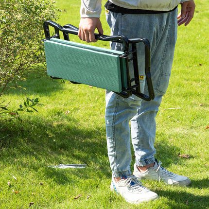 Garden Kneeler and Seat, Foldable, EVA Foam, 150 kg Capacity