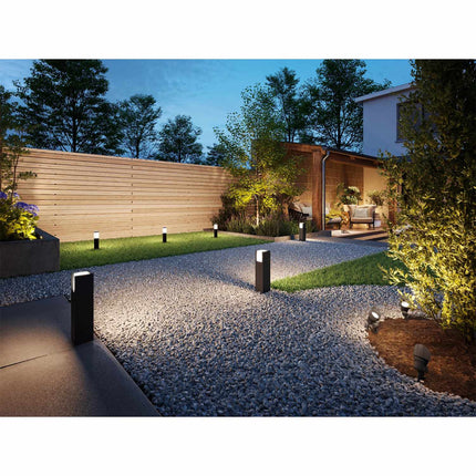 GardenLink Arbor Pedestal Warm White Anthracite