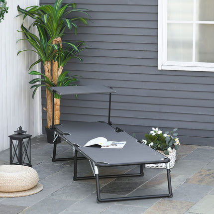Adjustable aluminum garden chair, ergonomic and foldable