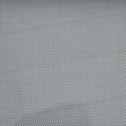 Ergonomic aluminum garden chair with cushions, grey