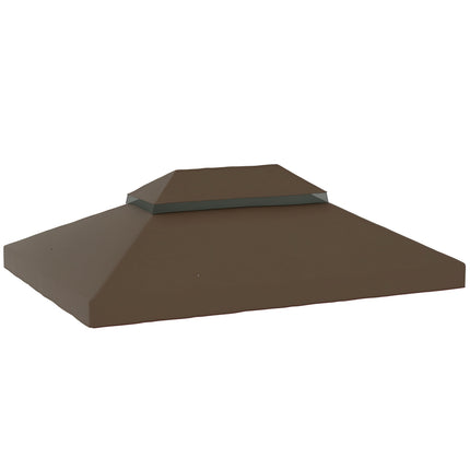 Garden Pavilion Cover 3x4 m, 2-Layer Oxford Fabric