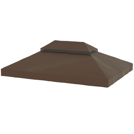 Garden Pavilion Cover 3x4 m, 2-Layer Oxford Fabric
