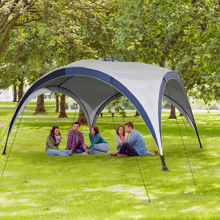 Garden tent pavilion - weatherproof, sun protection, 4x4m