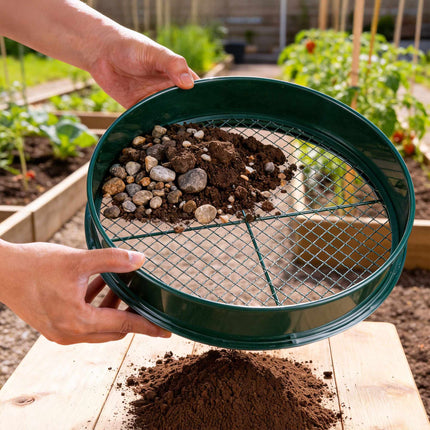 Garden Sieve 5-in-1, Stainless Steel, Ø 30 cm